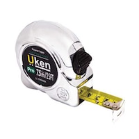 Picture of Uken 25mm Measuring Tape, 7.5m, Silver