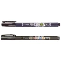 Tombow Fudenosuke Brush Pens, 2 pcs