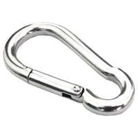 Fitcozi Stainless Steel Gym Lock Snap Hook, 8mm