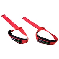 Picture of Fitcozi Weightlifting Wrist Straps, Red