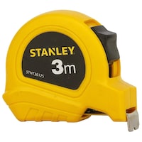 Stanley Plastic Short Measuring Tape, 3 m