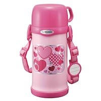 Picture of Zojirushi Stainless Steel Vacuum Bottle for Kids with Cup, SC-MC60, Pink