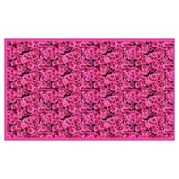 Picture of Lushomes Digital Printed Themed Table Cloth for 6 Seater, Pink