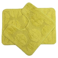 Picture of Lushomes Ultra Soft Medium Bathmat and Contour, Green, Set of 2