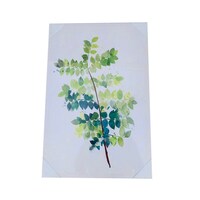 Leaves Wall Art Painting, Green