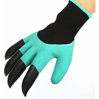 Garden Digging and Planting Gloves with Claws, 1 Pair