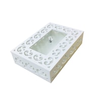 Magnificent Decorative Storage Box, Type-B, White