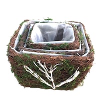 Hand-Woven Country Style Moss Garden Ornament