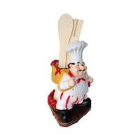 Ling Wei European Mini Pasta Chef Figurine Holder