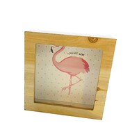 Lin Wei Decorative Flamingo Shade Money Box