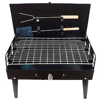 Picture of Kumaka Indian Charcoal Barbecue, Briefcase Style Folding Barbecue, KMK-CBBQ