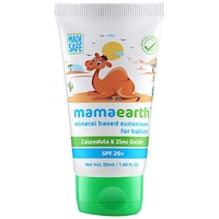 Mamaearth Baby Sunscreen, SPF 20+ With Zinc Oxide, 50ml