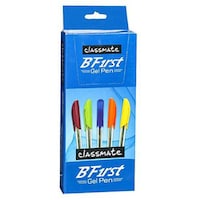 Classmate BFirst Gel Pen, Blue, 10-Piece