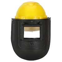 Picture of Spring Loaded Welding Shield With Ratchet Safety Helmet