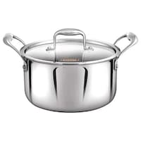 Picture of Siddhi Triply Casserole with Lid, KMK-SC20, Silver