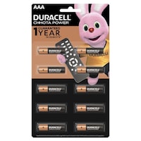 Duracell AAA Chota Power Alkaline Battery, 1.5V, 720 Pcs