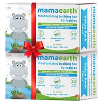 Mamaearth Moisturizing Coconut Bathing Soap Bar For Babies, Pack of 4