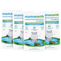 Mamaearth Moisturizing Bathing Bar, For Babies, Pack of 8