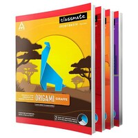 Picture of Classmate Origami Notebook, Single Line, 172-Pages, 240 x 180 mm