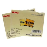 Oddy Notepad, Repositionable Self Stick, 3 x 4 inch, 10-Sheets