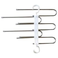 Picture of Kumaka 5 in 1 Trousers Hanger Foldable, KMK-5FP, Silver & White