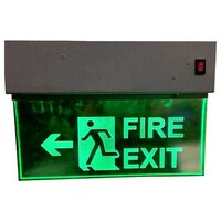Qutak Emergency Exit Light, LT 1750 D, Green and Red