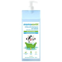 Mamaearth Milky Soft Baby Shampoo with Oats, Milk and Calendula, 400 ml