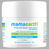 Mamaearth Milky Soft Diaper Rash Cream For Babies, 50g