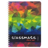 Picture of Classmate A4 Spiral Binding Notebook, Single Line, 6-Subject, 300-Pages