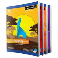 Picture of Classmate Origami Notebook, Unruled, 172-Pages, 240 x 180 mm
