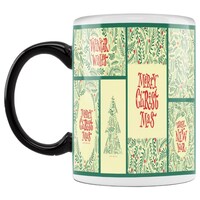 Picture of Winter Wishes Marry Christmas Printed Coffee Mug, Inside Black, 300ml