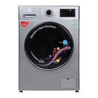 Evvoli Front Load Washing Machine 8 Kg, EVWM-FDDM-814S