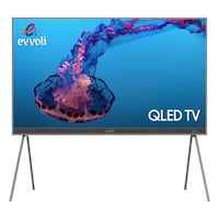 Evvoli 86" 4K QLED Android Smart TV with In-Built Evvo Sound Bar, 86EV600QA