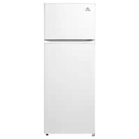 Evvoli Double Door Refrigerator 290 Litres, White, EVRFM-207LW