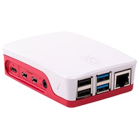 Graylogix Raspberry Pi 4 Case Red White
