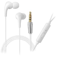 Vippo VHP-315 High Bass Wired Earphone for All Android & iOS, White