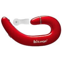 Picture of Hitage Single Ear Wireless Bluetooth Stereo Phone, HBT-856, Red