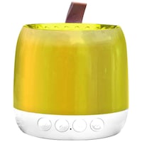 Hitage 3 Watt Bluetooth Speaker, With Aux Usb TF Card Slot BS-1491, Yellow