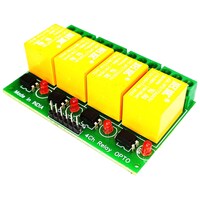 Graylogix Relay Module With Optocoupler, 5v 4ch