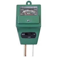 Picture of Graylogix Ph Sensor Moisture and Light Sensor Meter Green for Soil 3 in One
