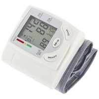Graylogix Wrist Blood Pressure Monitor Heart Beat Rate Pulse Meter