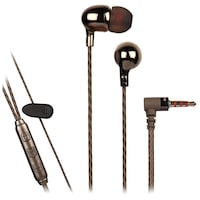Picture of Hitage In-Ear Extra Bass Headphones, HB-27, Brown