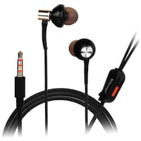 Hitage In-Ear Earphone Wired, HP-6768, Black