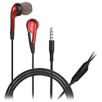 Picture of Hitage HP-278 Extra Bass Stereo Wired Earphones Headset, Red