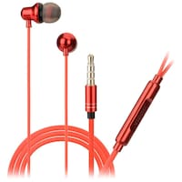 Picture of VIPPO VHB-531 Metal Music Earphone Wired Headset, Red