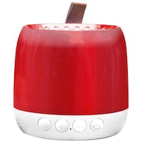 Hitage 3 Watt Bluetooth Speaker, With Aux Usb TF Card Slot BS-1491, Red