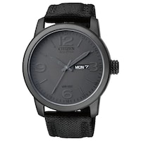 Picture of Citizen Men's Eco-Drive Black Ion-Plated Watch - BM8475-00F