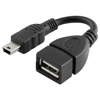 Jinali USB Mini to USB Female OTG Cable