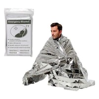 IndoSurgicals Emergency Blankets, 140 x 210 cm, Pack of 5
