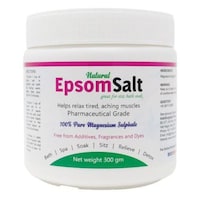 IndoSurgicals Natural Epsom Salt, 300g, Pack of 5